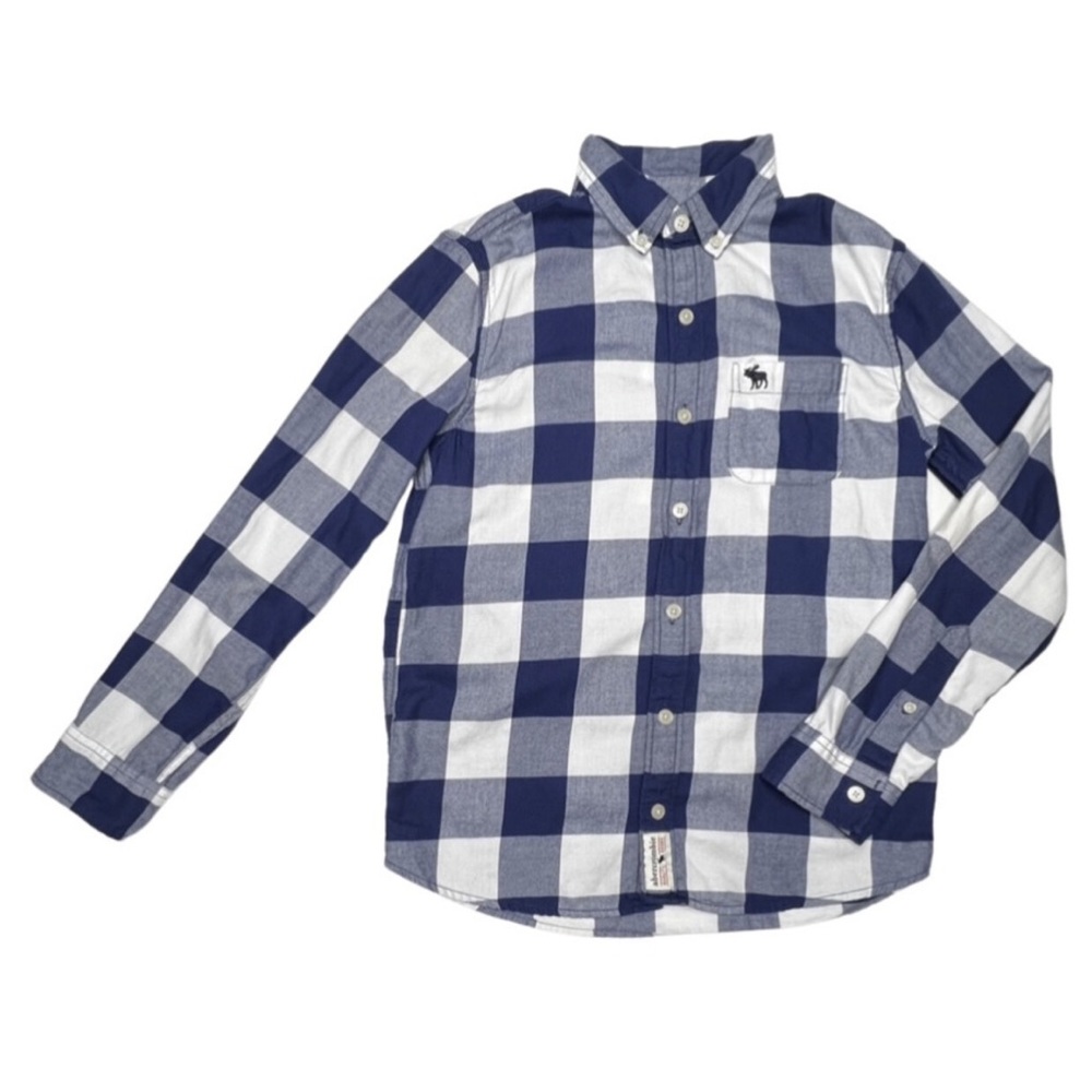 Abercrombie Kids‎ Buffalo Plaid Button Up Shirt
